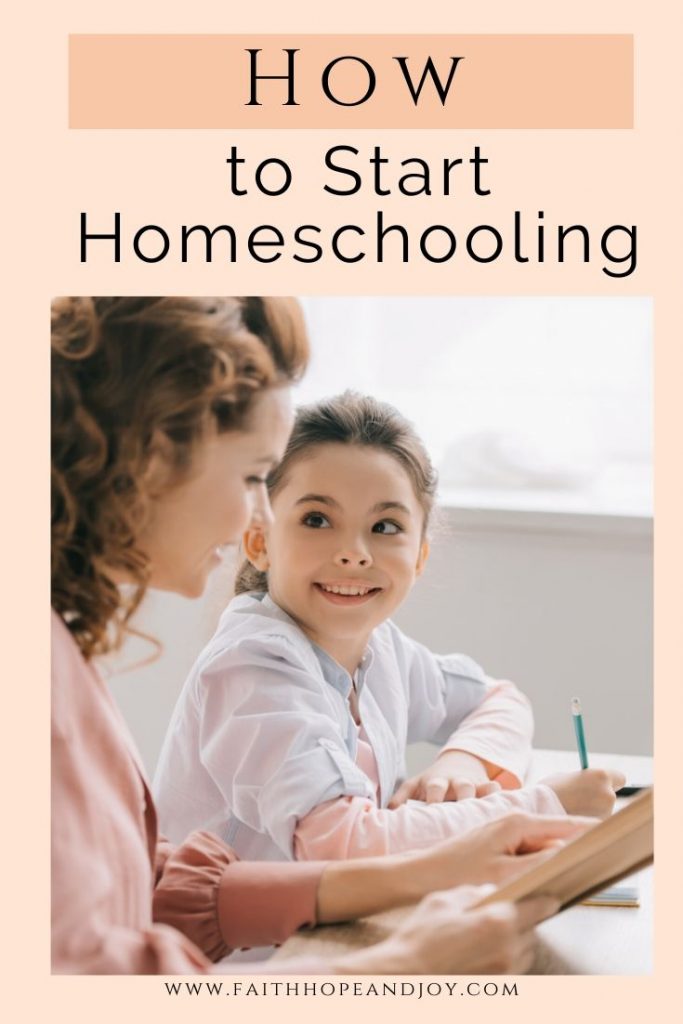 How to start homeschooling even if you work full-time. #homeschooling, #homeschoolingtips