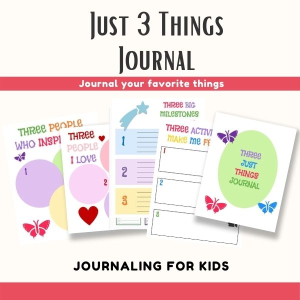 Just 3 Things Journal