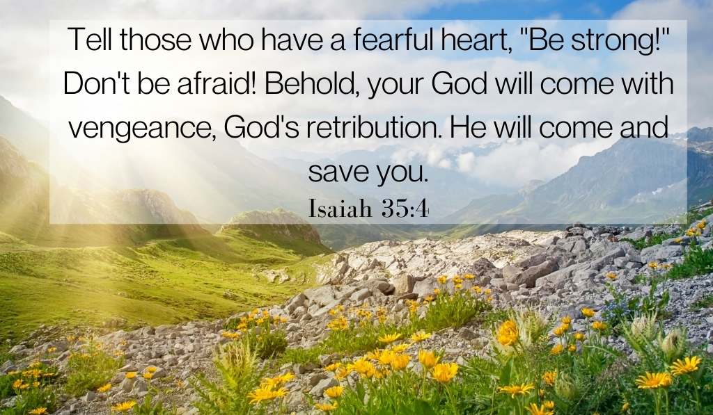 Isaiah 35:4