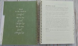 Monthly Devotional in the DaySpring planner