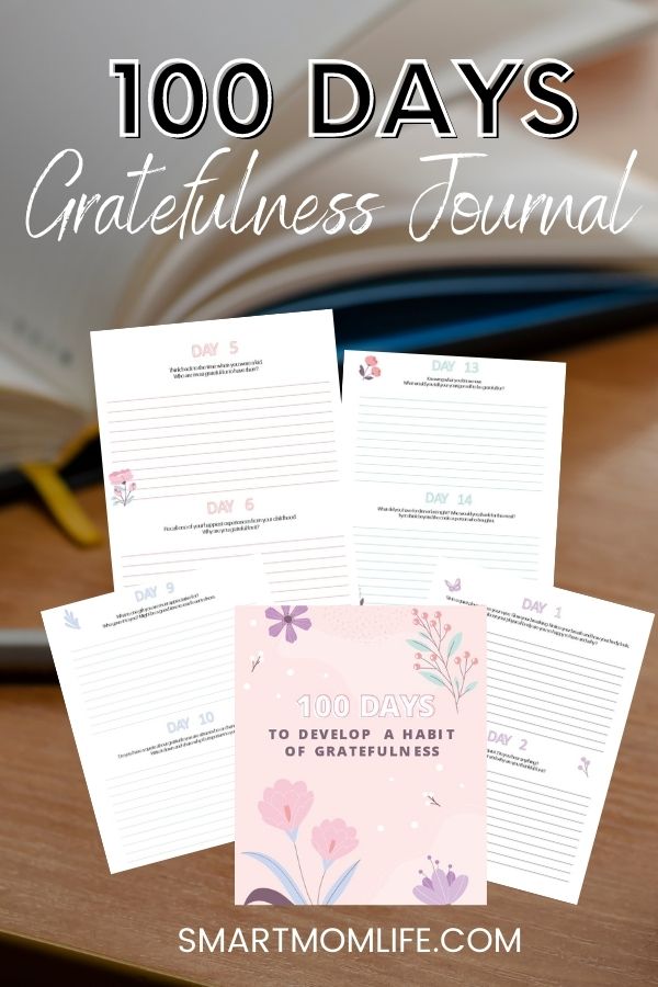 100 Days of Gratefulness Journal