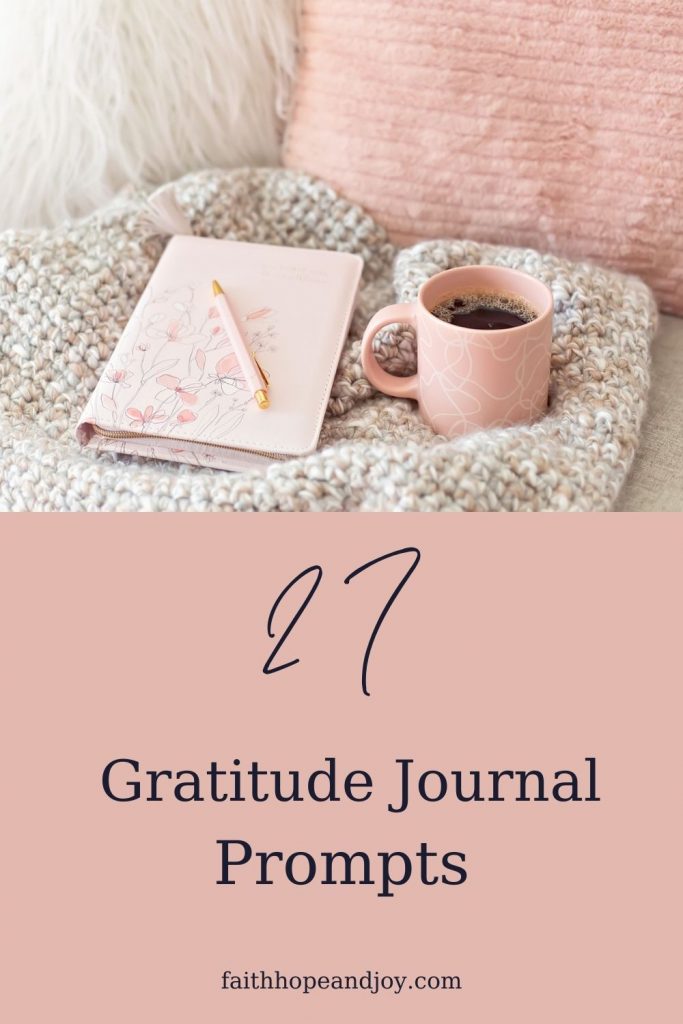 Daily gratitude makes a huge difference in your perspective. Take time each day to be thankful with a gratitude journal prompt.