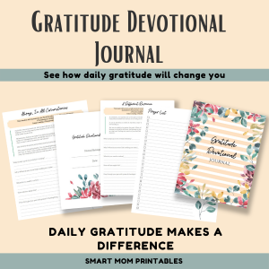 Gratitude Devotional Journal