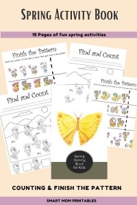 Spring Activity Book for Kids