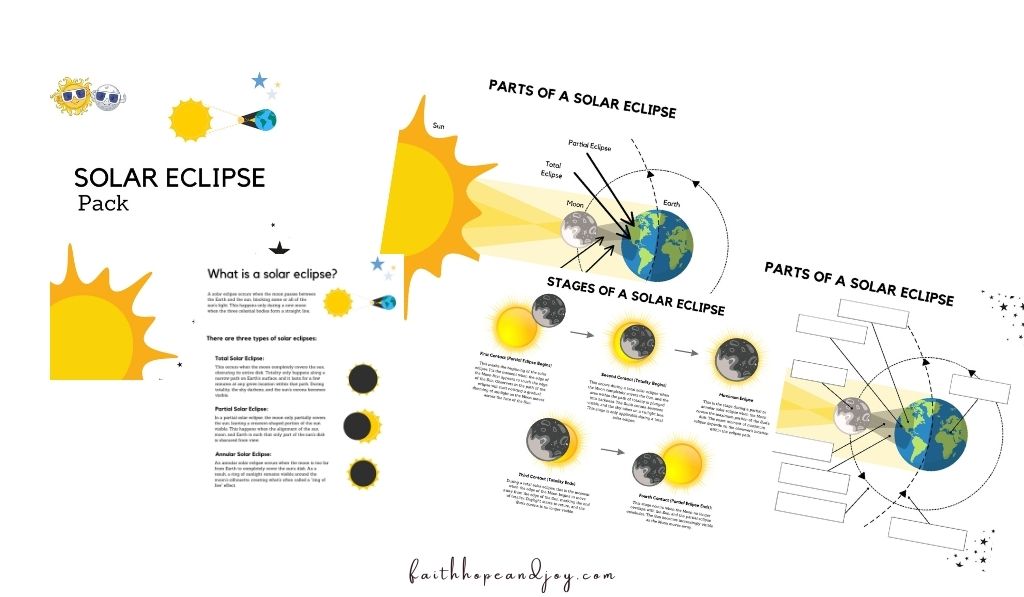 Free Solar Eclipse Unit Study